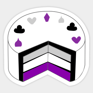 Cake of Ace Sticker